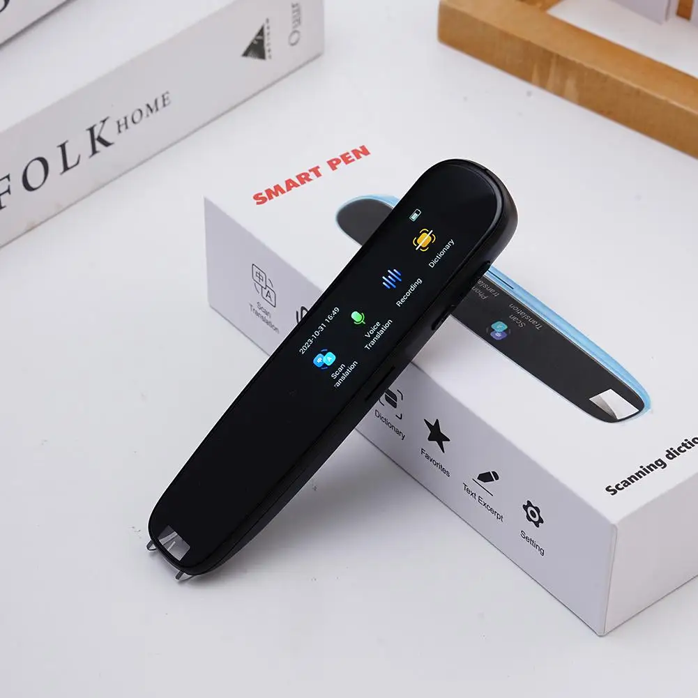 Offline Translation Pen For Teacher Student Dictionary English Intelligent Scanning Point Reading 123 Languages Translator Pen