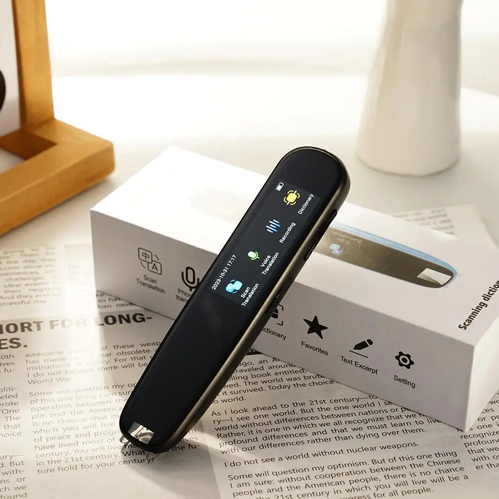 Offline Translation Pen For Teacher Student Dictionary English Intelligent Scanning Point Reading 123 Languages Translator Pen